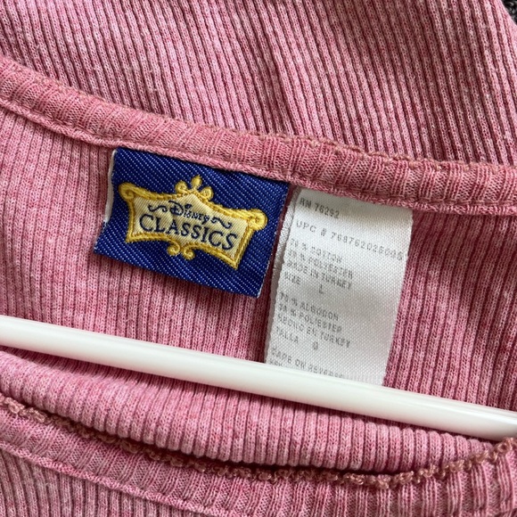 Disney Pink Pajama Dress with Embroidered Detail - Picture 5 of 6